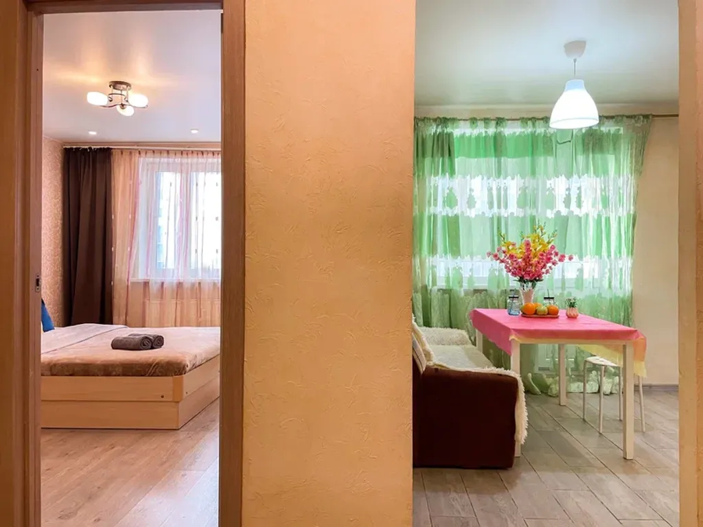 Просторная 1-комнатная квартира в Химках для 1-4 гостей, Рядом ТЦ Мега