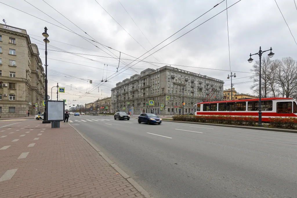 Квартира Квартира с джакузи с видом на парк Победы рядом с метро — Санкт-Петербург