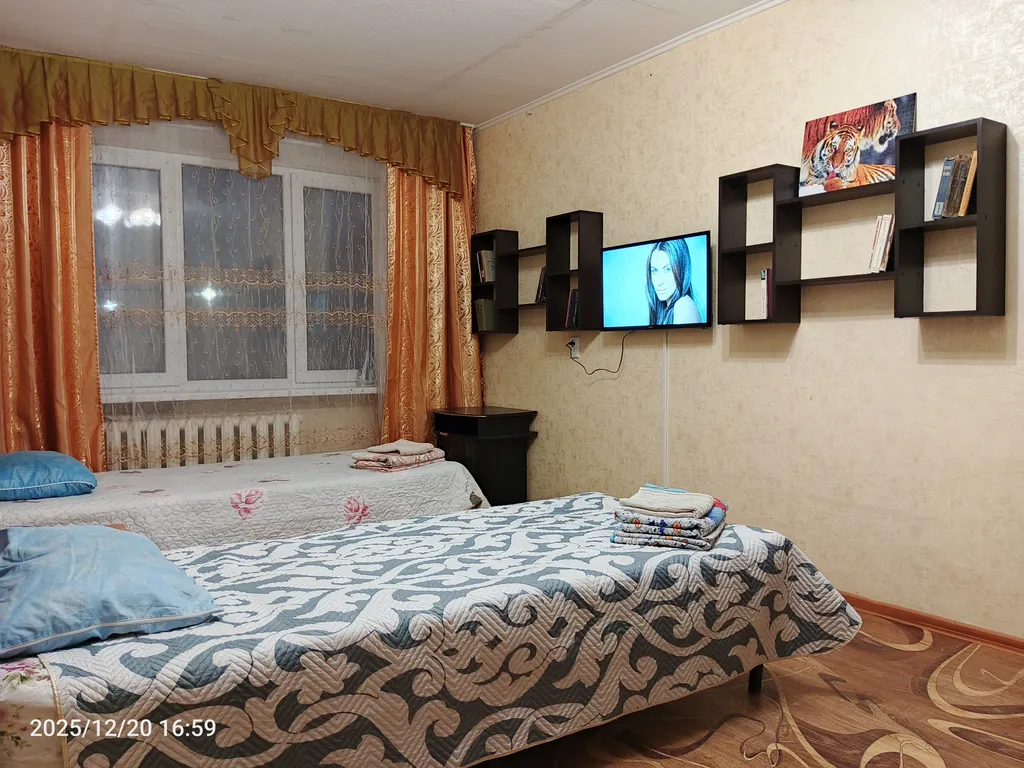 2-к. квартира, 47 м², 3 кровати