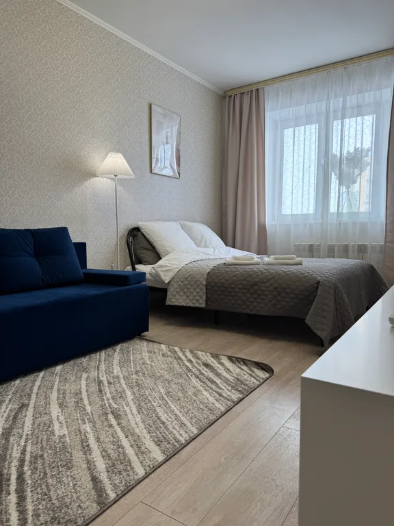 Уютная квартира в современном микрорайоне города