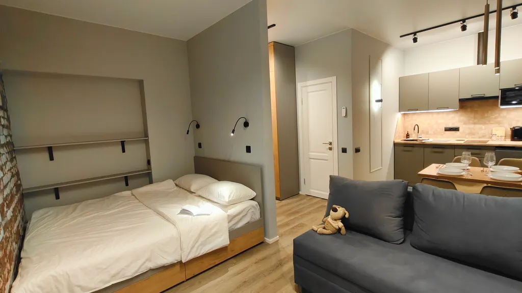 Квартира Уютная квартира-студия рядом с набережной — Ярославль