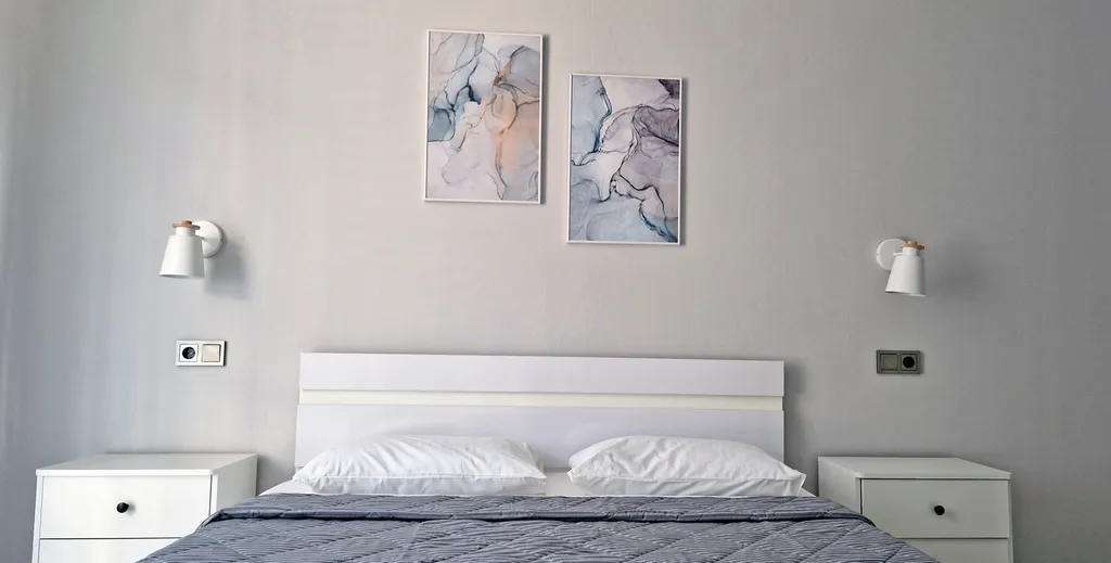 Современные апартаменты с кухней с видом на горы