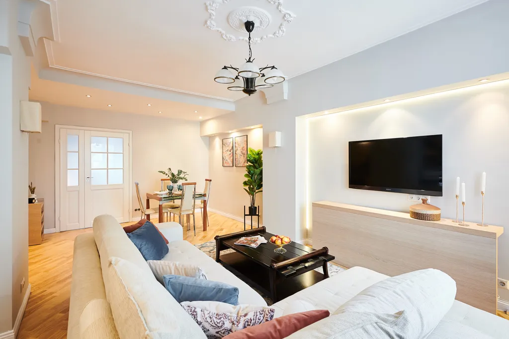 Квартира Квартира Трешка в стиле европы — Москва