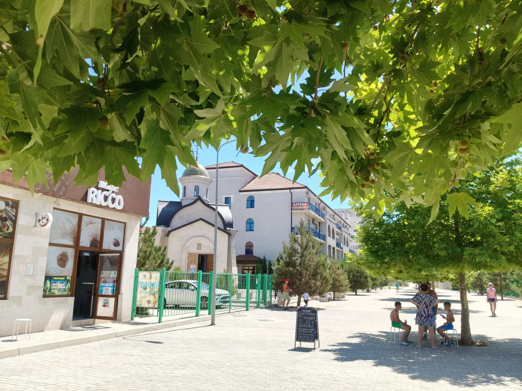 Апартамент у моря в Итальянской деревне в Крыму