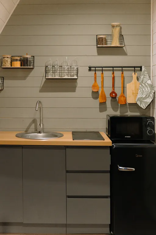 Дом A-Frame в Раздолье с сибирским чаном