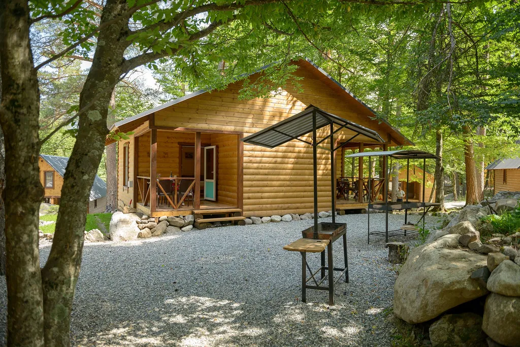 Дача МиСо в хвойном лесу Теберды Шале №5