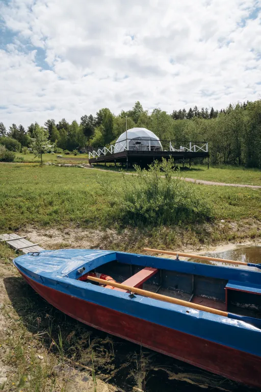 Домик с баней на берегу Ладожского озера