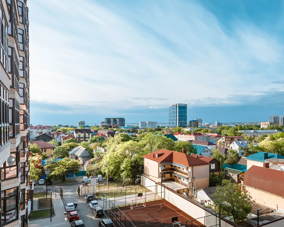 Квартира Просторная и светлая квартира в ЖК Консул с видом на море — Анапа