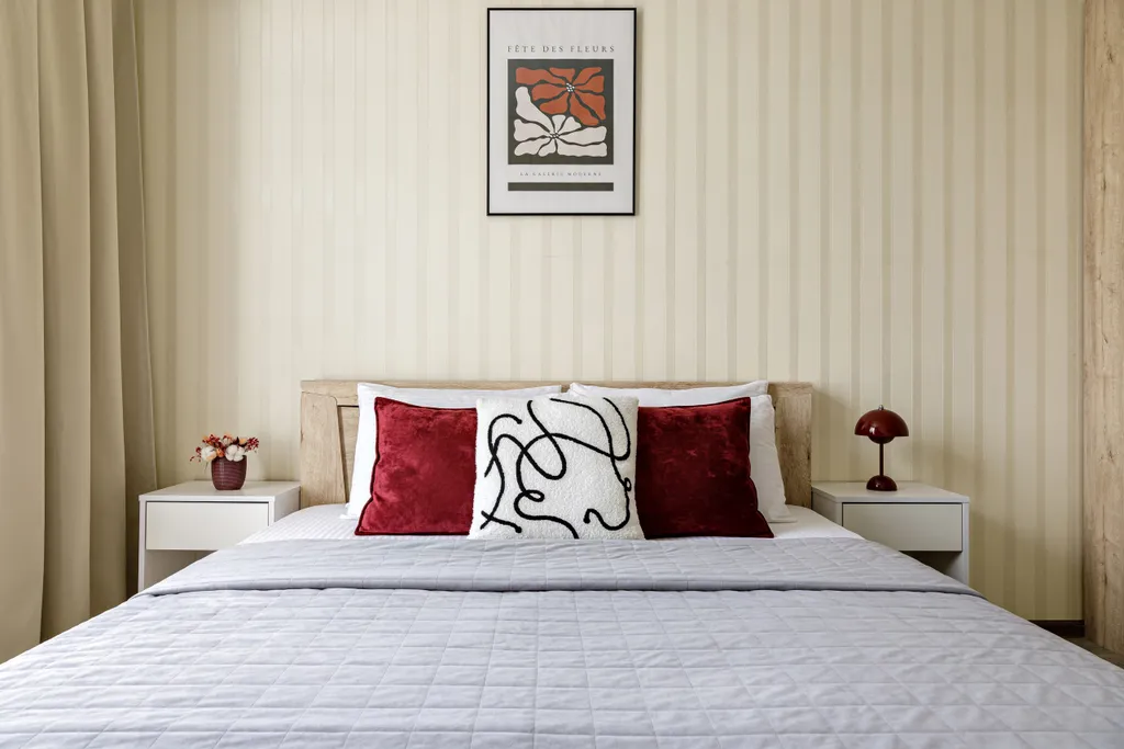 Атмосферная 2-комнатная квартира на 21 этаже