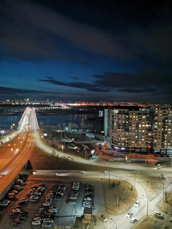 Квартира с шикарным видом на реку Енисей в ЖК Коломенские высотки