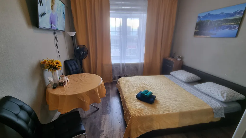 Квартира Квартира Студия у метро ждёт своих гостей — Москва