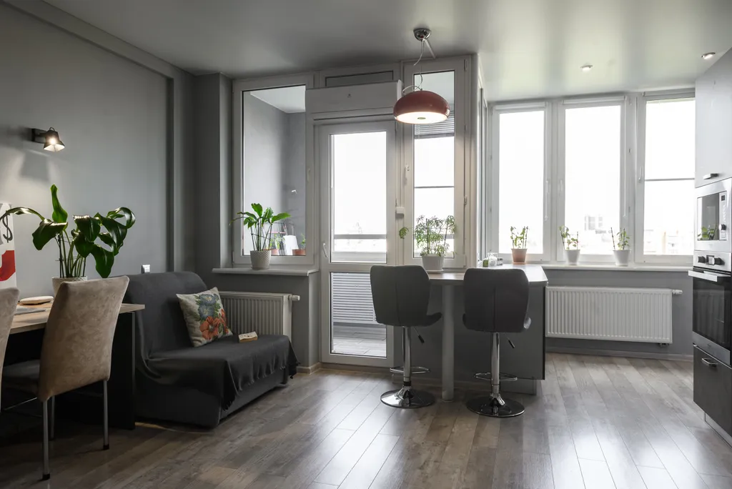 Просторная студия в центре города