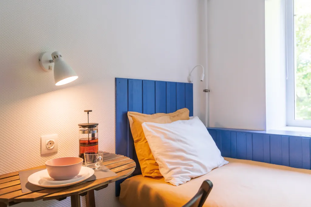 Квартира Квартира OneBlueBed Studio — Санкт-Петербург