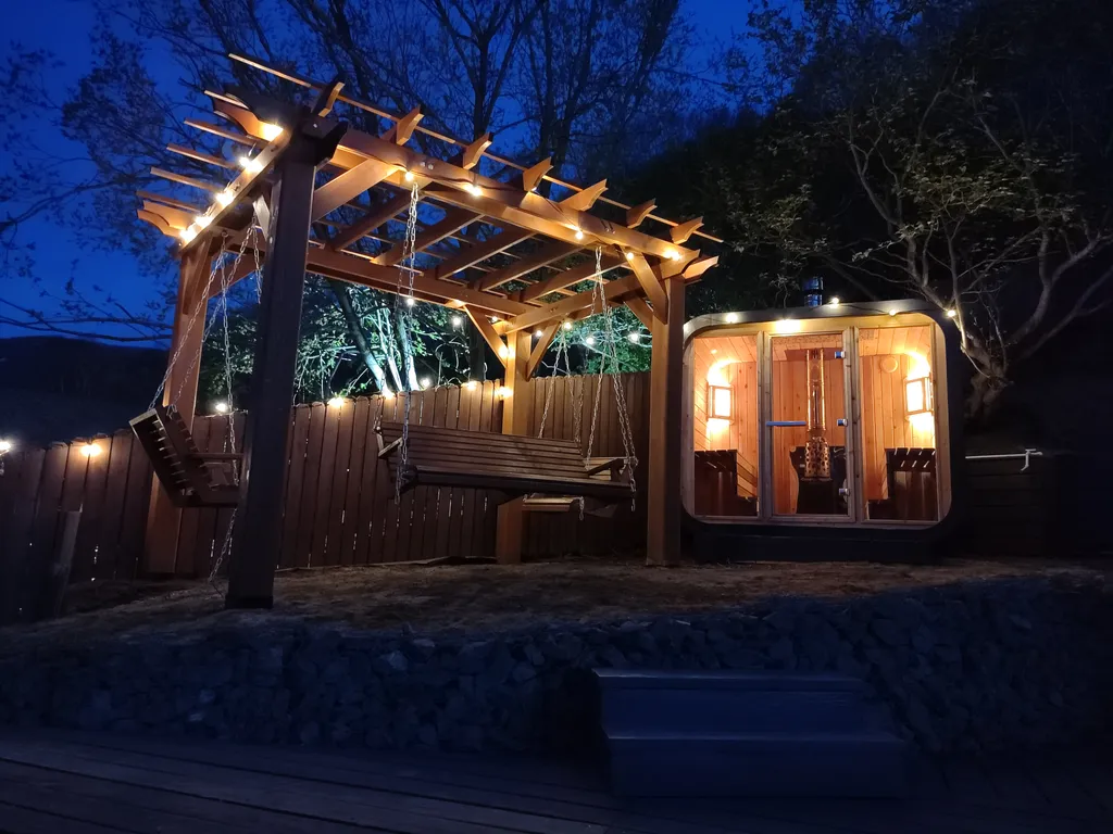 Дом с видом на вулканы