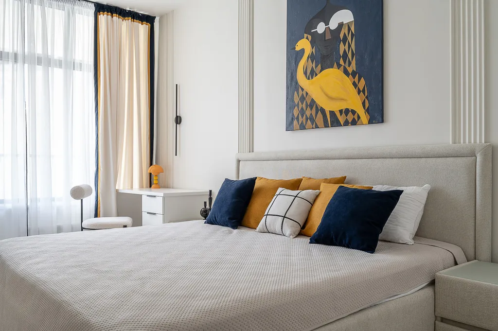 Двухкомнатный Lux с одной спальней