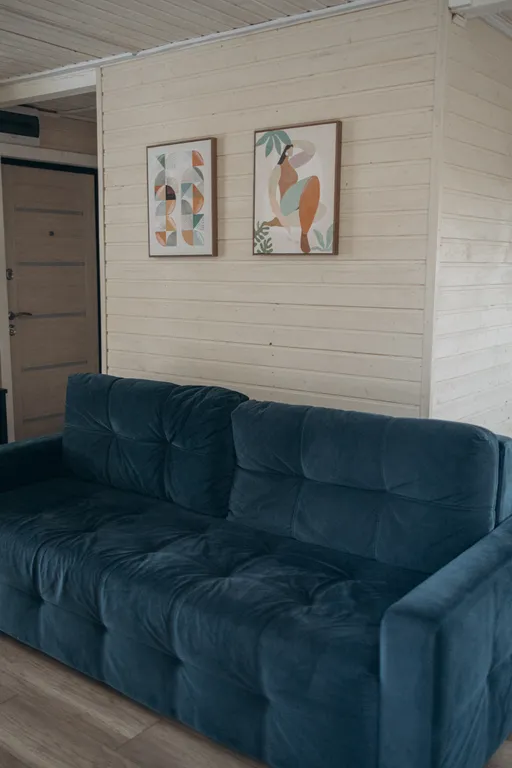 Большой дом с душой у соснового леса