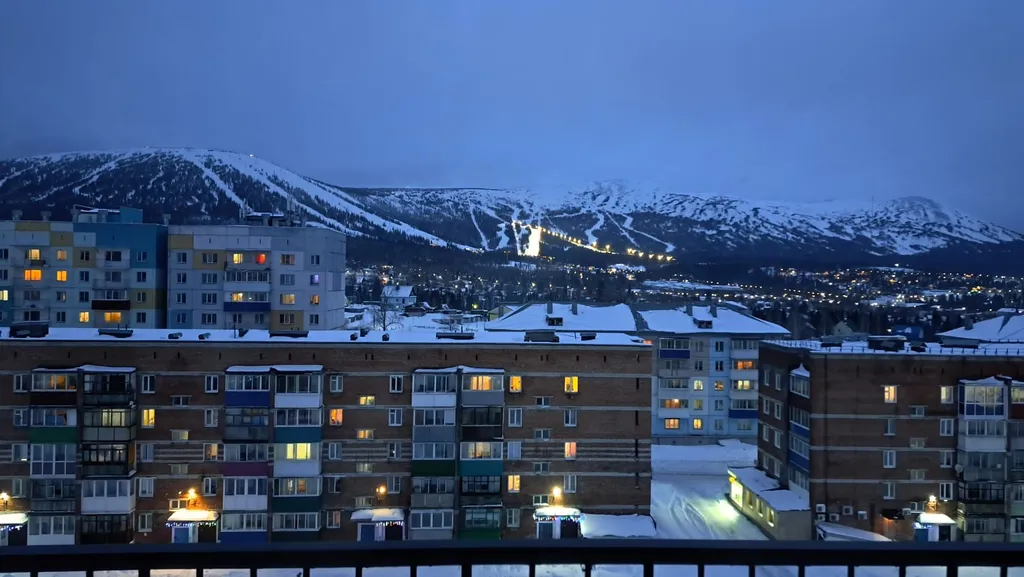 Квартира с видом на гору — аренда посуточно в Шерегеш