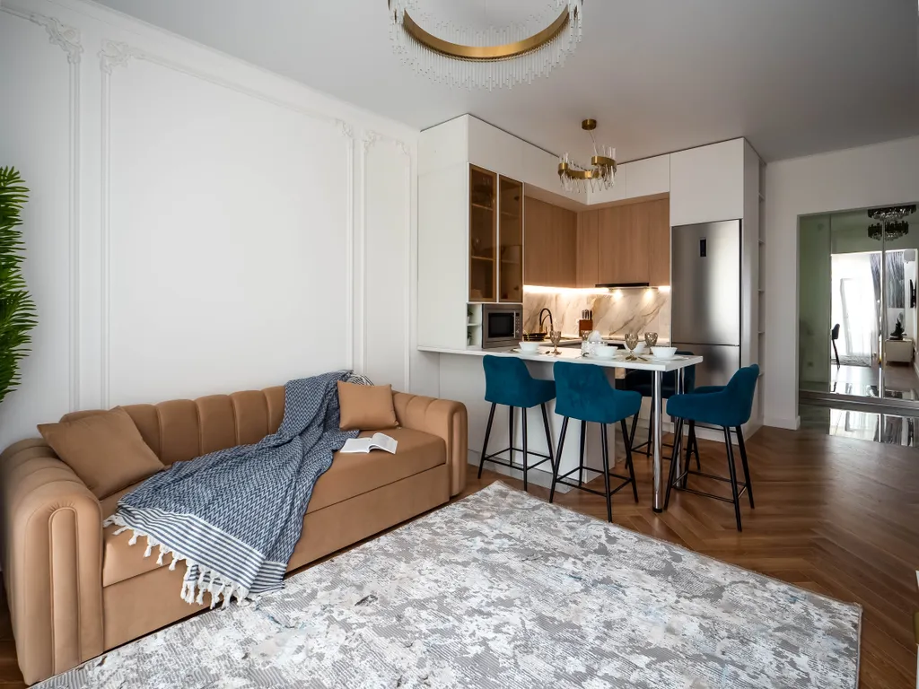 Чистая квартира без запаха, со свежим ремонтом