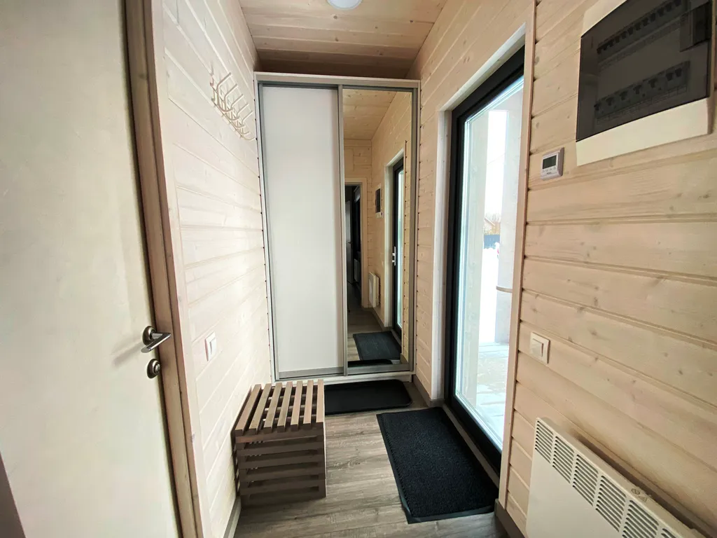 Коттедж Новый уютный дом с кондиционером на опушке леса в 20 минутах от города — Санкт-Петербург