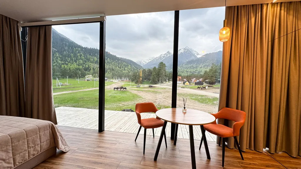 Коттедж Домик с видом на горы — Архыз