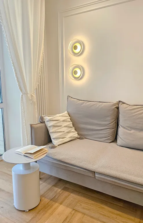 Светлые апартаменты с дизайнерским ремонтом