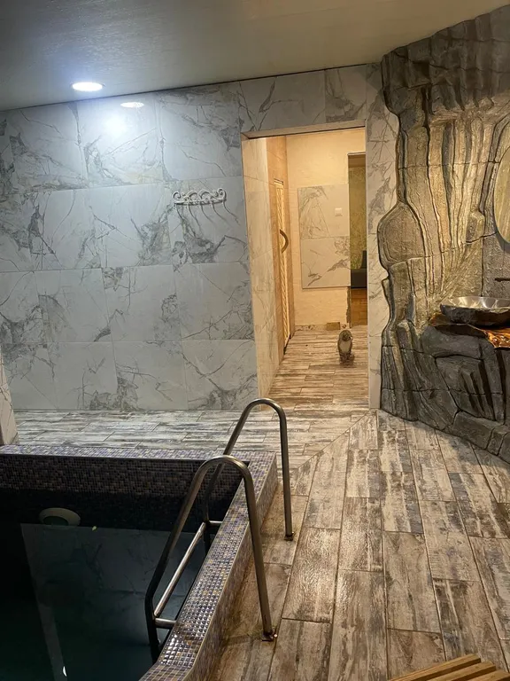 Домик с баней и чаном