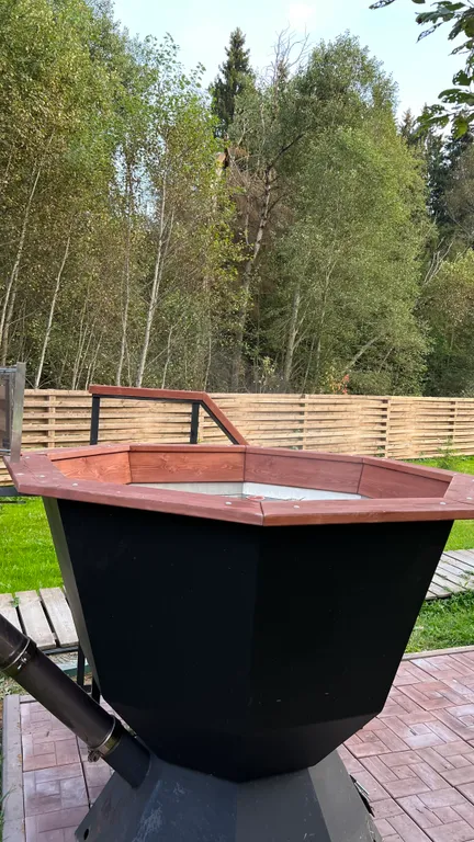 Дом с баней и чаном