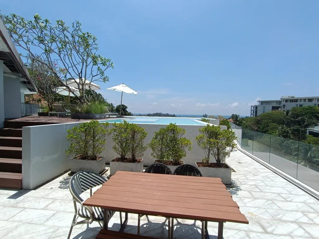 1-к видовая квартира с бассейном на крыше Karon