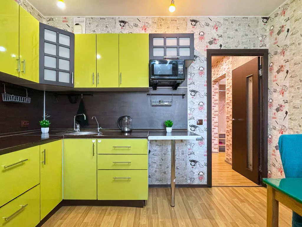 Шикарная квартира до 4 гостей, с большой лоджией