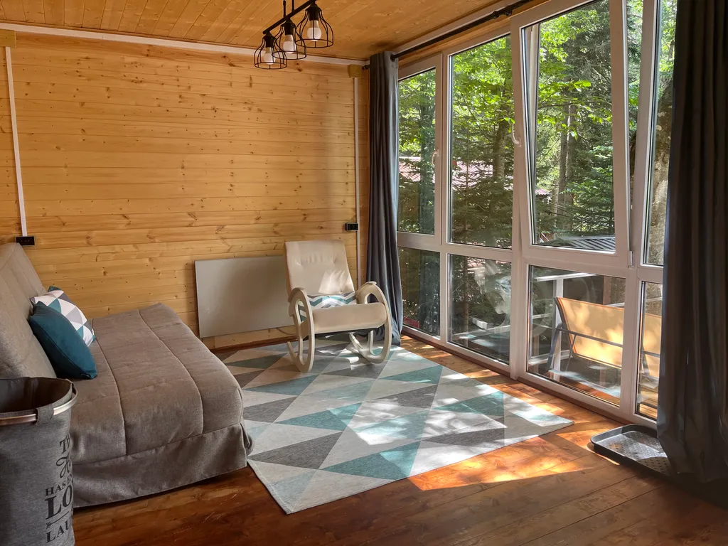 Панорамный домик