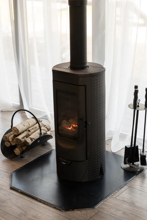 Дом с чаном и сауной у леса.