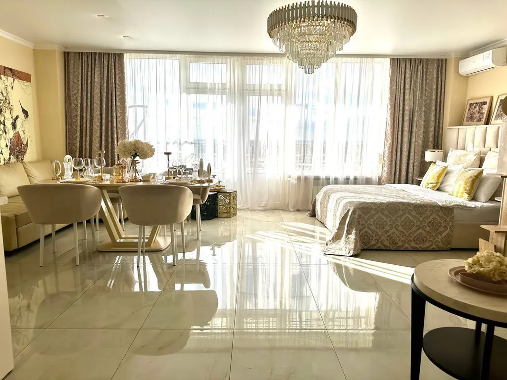 Студия Капучино с дизайнерским ремонтом