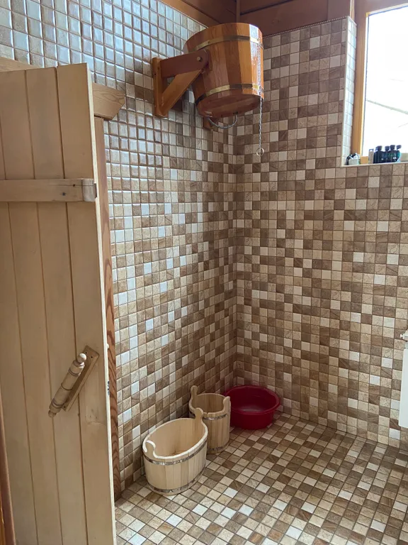 Коттедж Дом с русской баней на дровах в тихом уютном месте — Лупаново