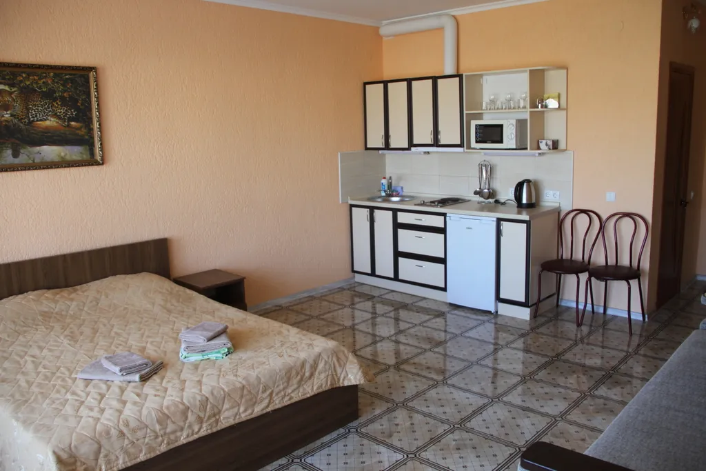 Четырехместный номер с видом на горы