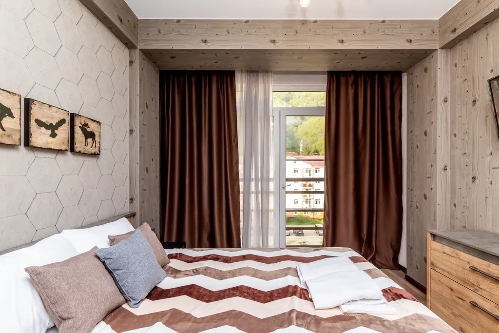 4-к квартира "Море апартаментов" рядом с Роза Хутор