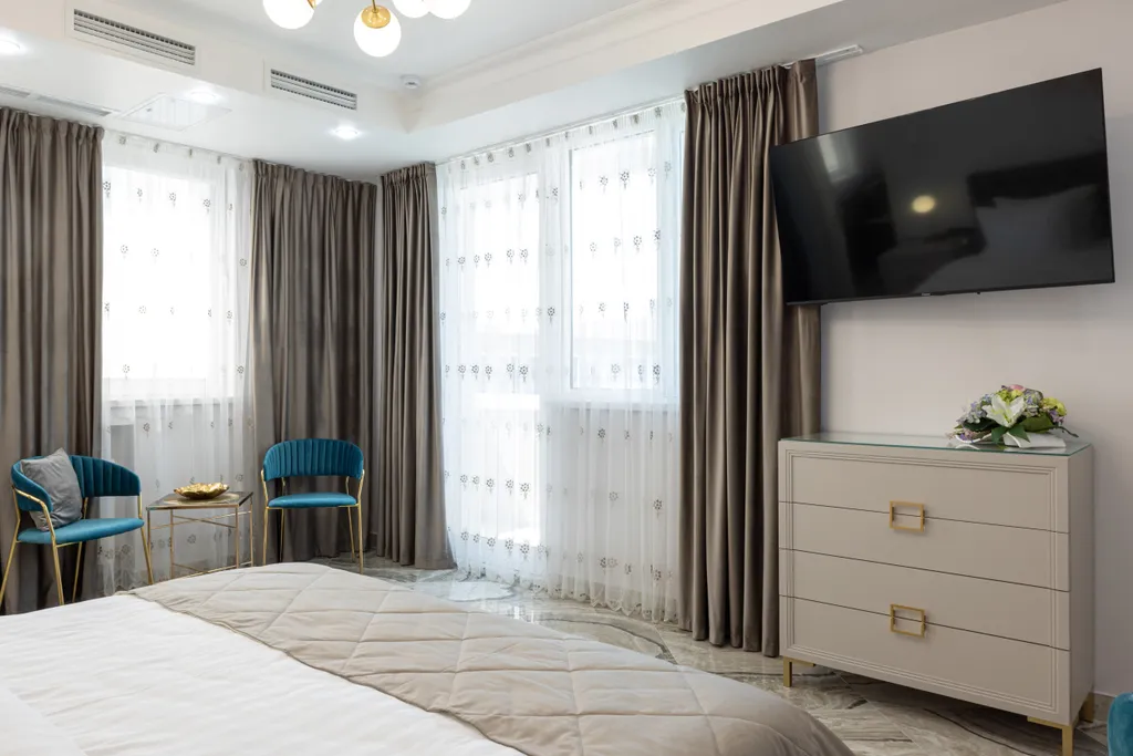 Трехкомнатная квартира с посудомоечной машиной и доп ванной комнатой