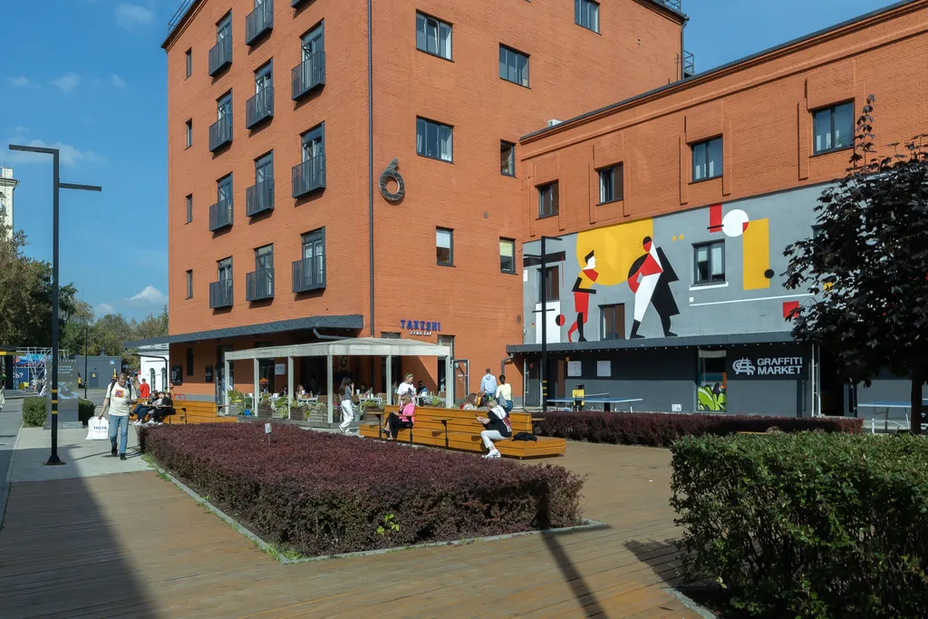 Квартира Квартира Апартамент Loft Sky View с видом на Останкинскую башню — Москва