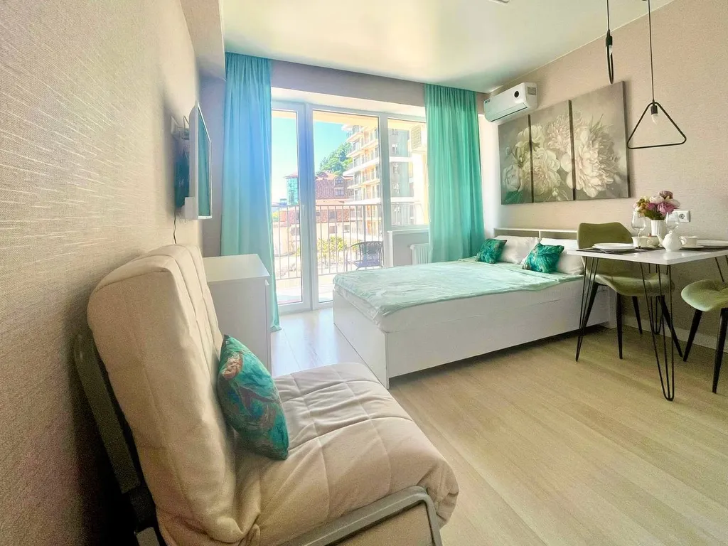 Квартира Уютная студия в трёх минутах от моря — аренда посуточно в Дагомыс