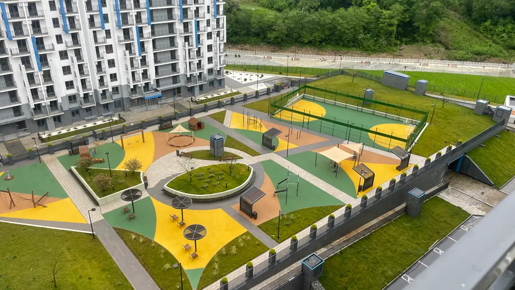 Квартира Студия с дизайнерским ремонтом и красивым видом на горы — Адлер