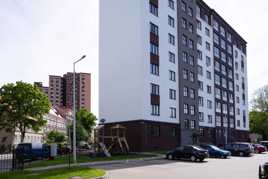 Квартира Квартира Cемейная студия Бежевая у озера — Калининград