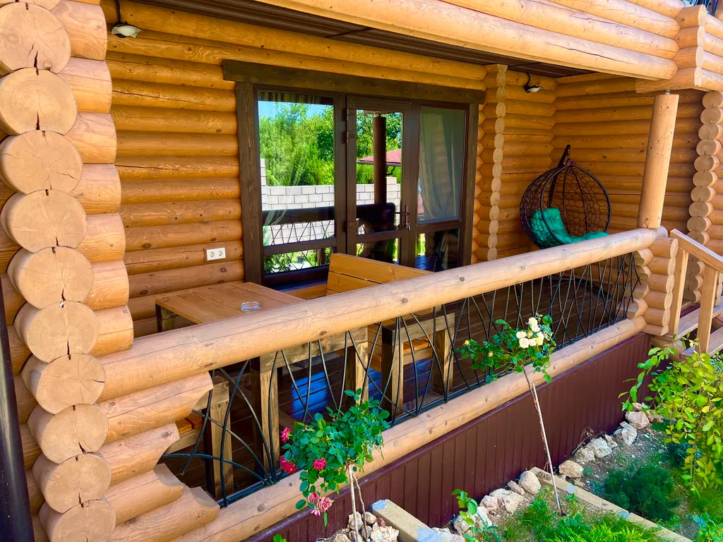 Семейные эко-апартаменты «балдино» в доме из сруба