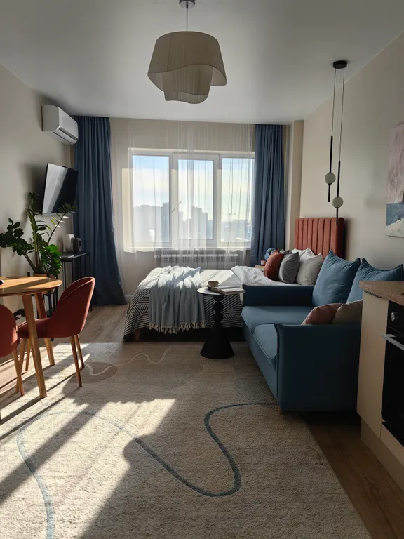 "Терракотовый берег" - Изысканная новая студия в центре города