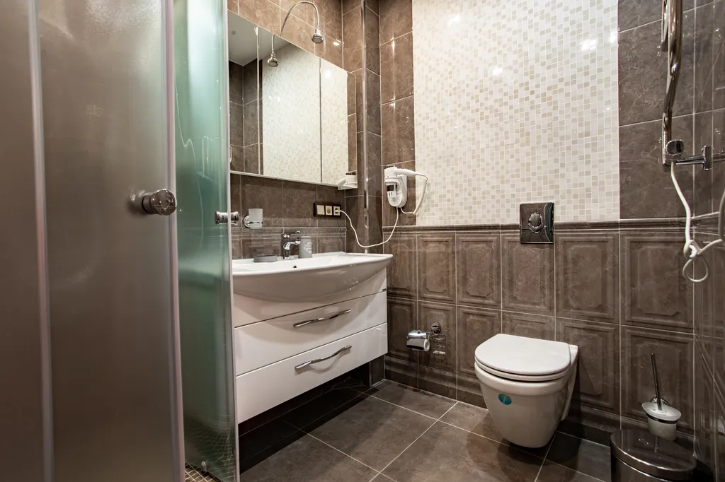 Апартамент с балконом и видом на горы №6