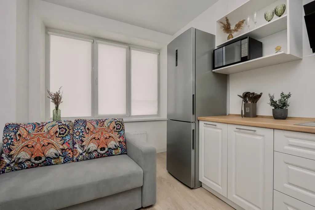 4 Угла: 1К в ЖК Ривьера вблизи набережной пруда, Горького, 151