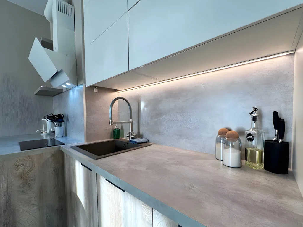 Стильная 2-комнатная квартира для большой компании