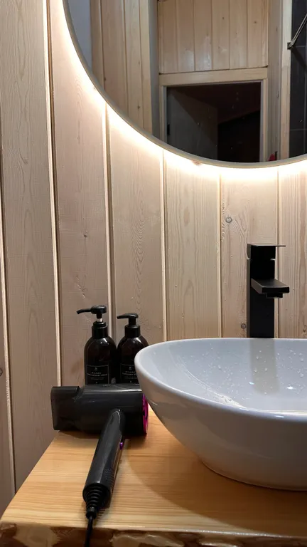 Уютные шале с панорамными окнами