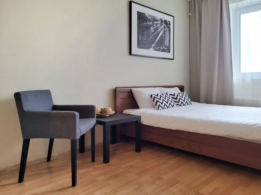 Апартамент-студия с видом на бескрайний лес