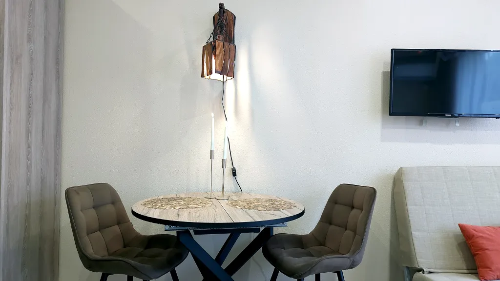 Идеальная и комфортная студия в центре красной поляны. Большое окно