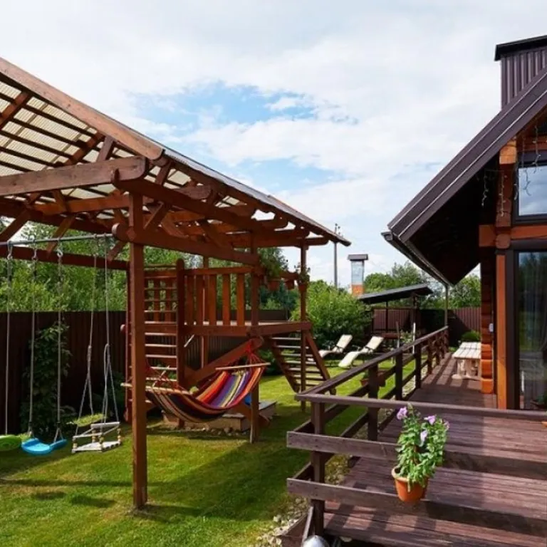 Уютная и комфортная усадьба у озера Вечелье