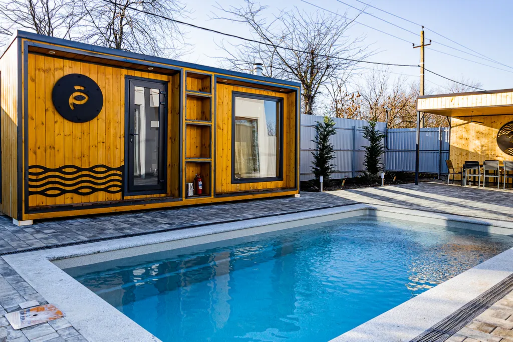 Уютный дом с подогреваемым бассейном